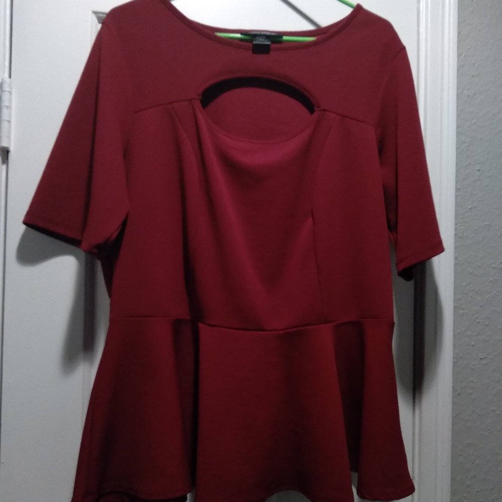 Peplum top